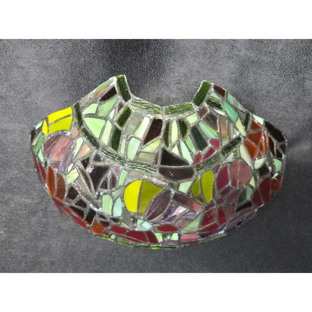 Unbranded mosaic stained